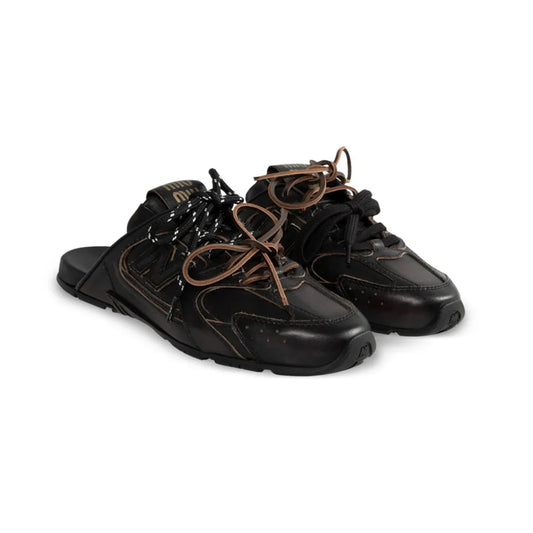 New Balance 530 SL x Miu Miu Mule Black