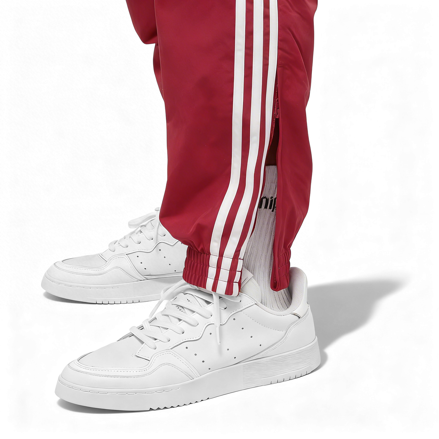 Adidas Adicolor Woven Firebird Track Pants Red