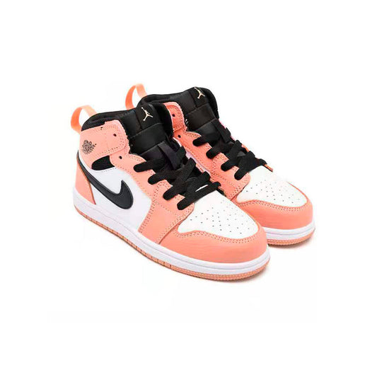 Nike Kids Air Jordan 1 Mid Digital Pink