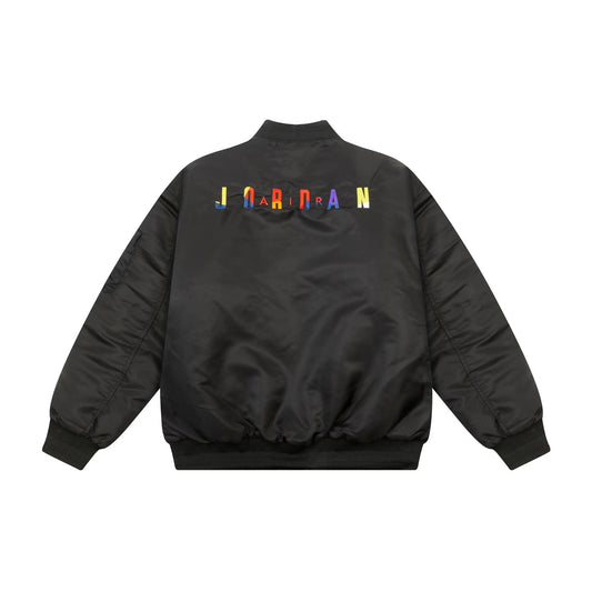 Jordan Bomber Dark Black