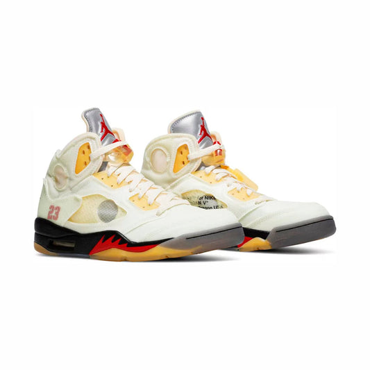 Air Jordan 5 Retro x Off-White Sail
