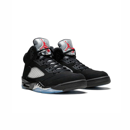 Air Jordan 5 Retro Black Leather