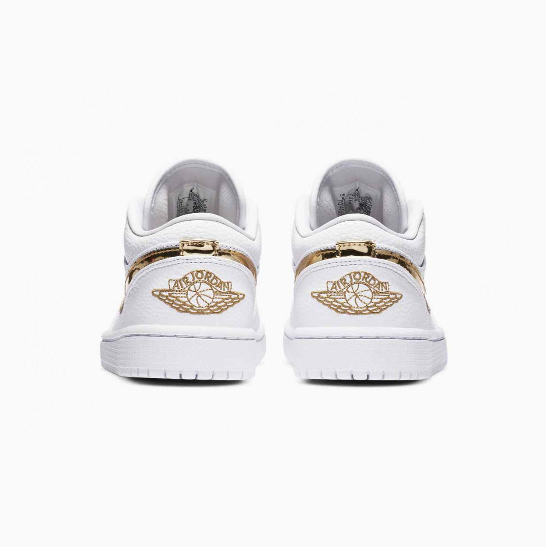 Air Jordan 1 Low White & Gold