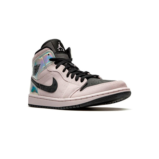 Jordan 1 Mid Powder Iridescent
