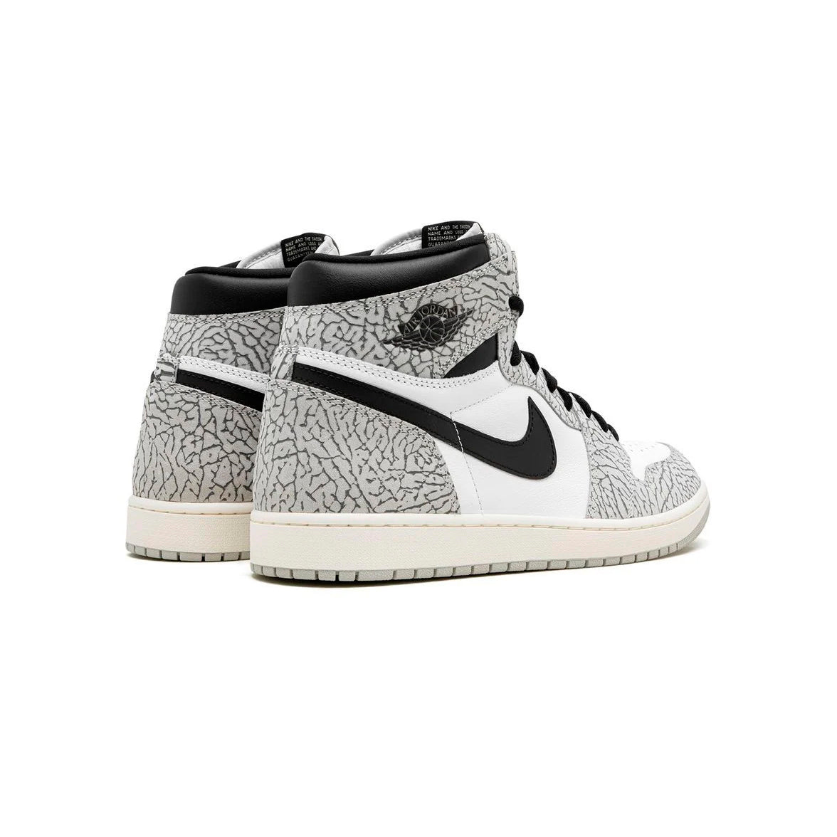 Air Jordan 1 High White Cement