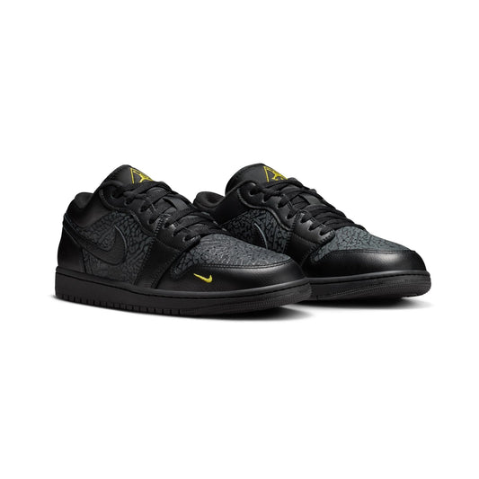 Air Jordan 1 Low Black Elephant Print