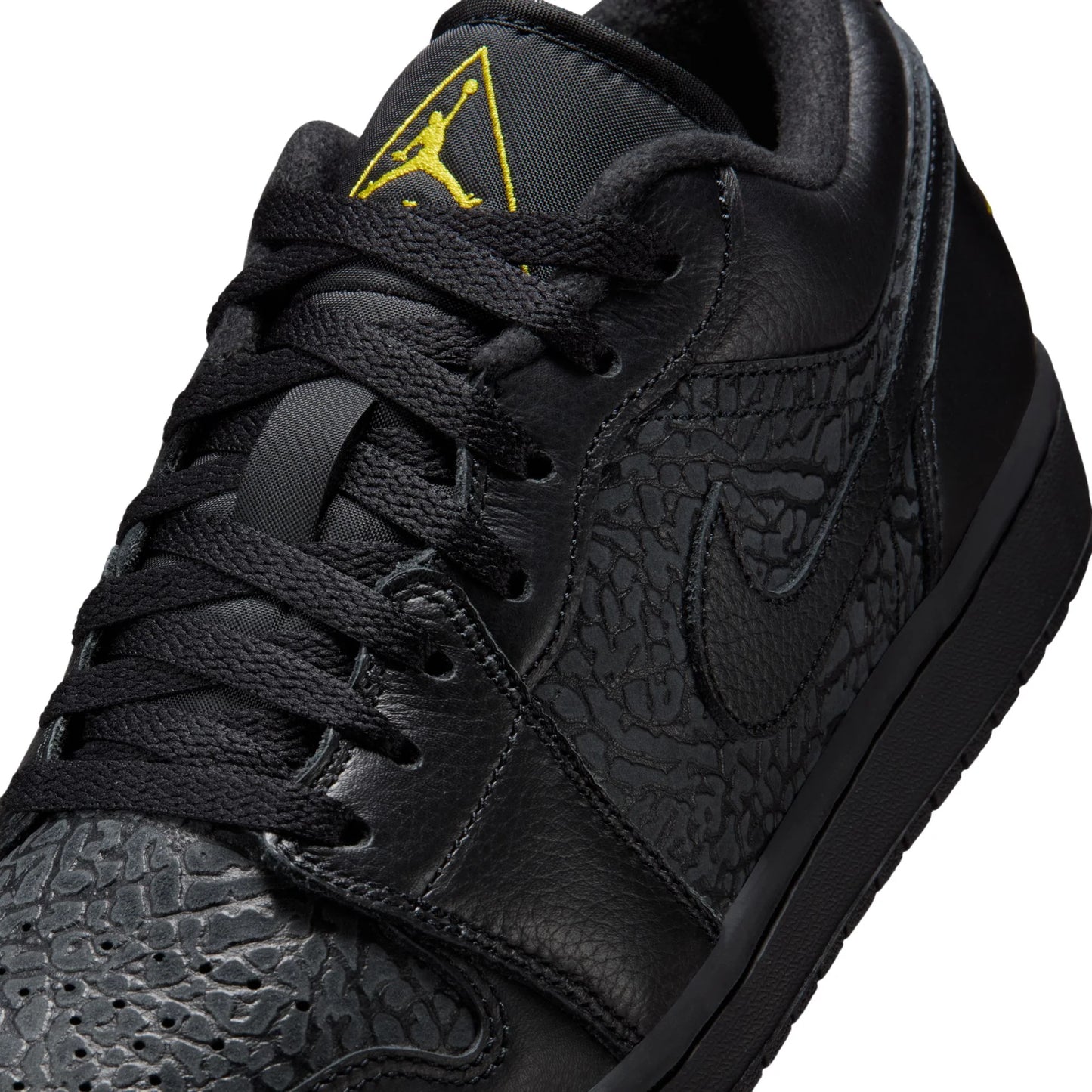 Air Jordan 1 Low Black Elephant Print