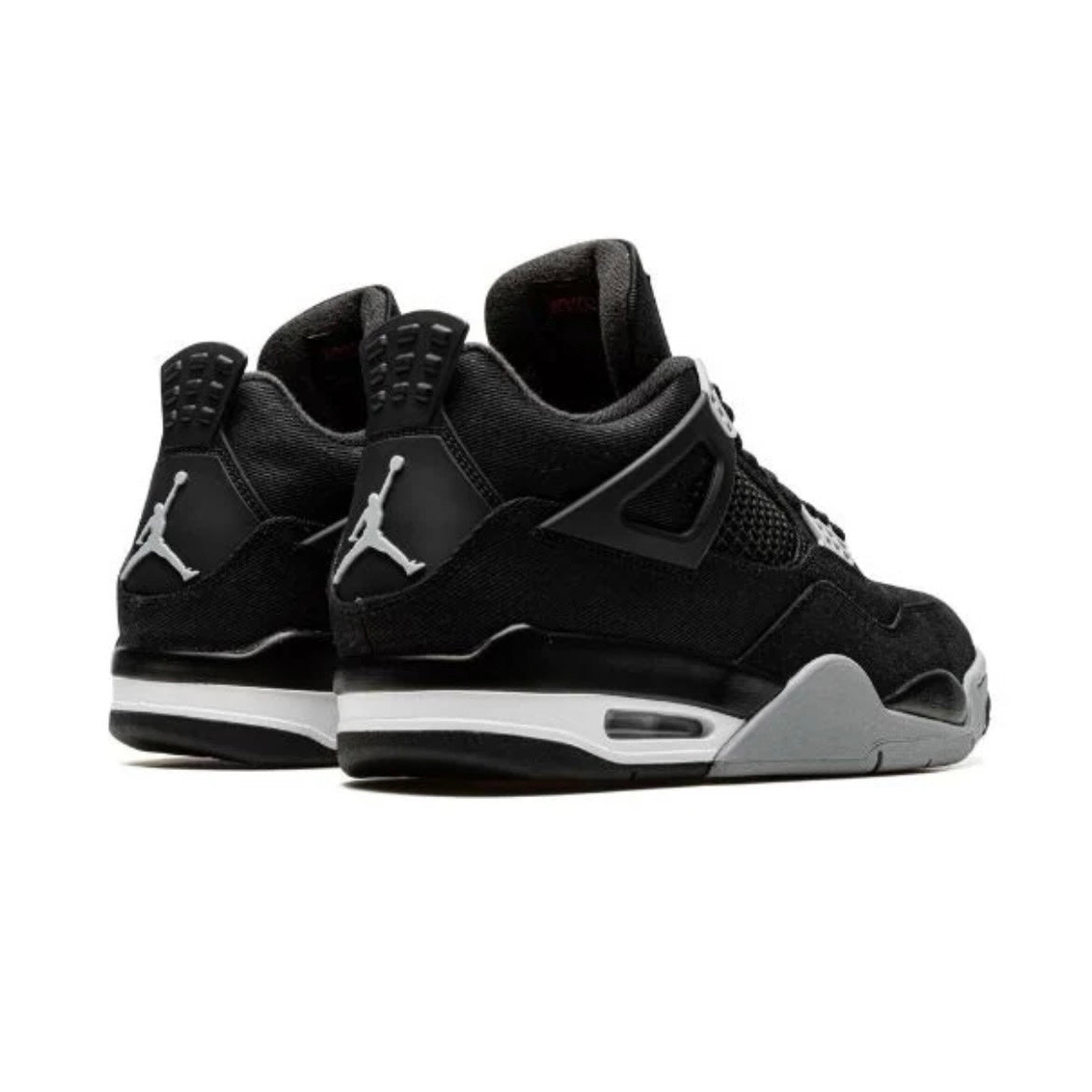 Air Jordan 4 Black Canvas