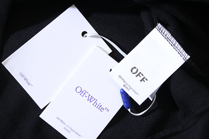 Off-White Sweatshirt Bacchus Print Black