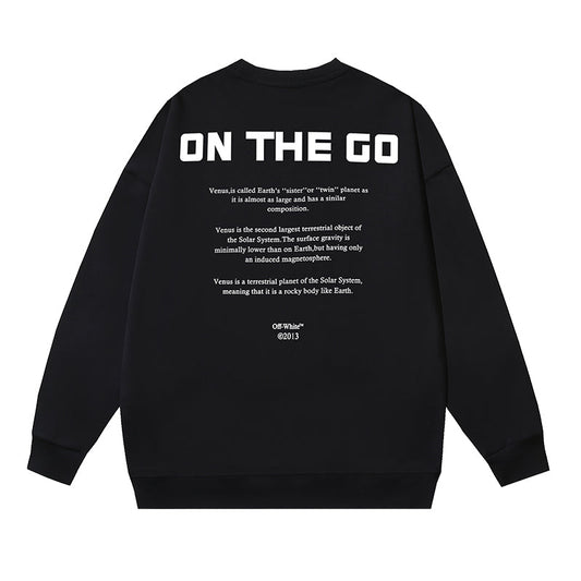 Off-White Sweatshirt Venus Print Black