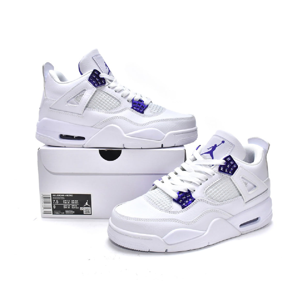 Air Jordan 4 Retro Metallic Purple