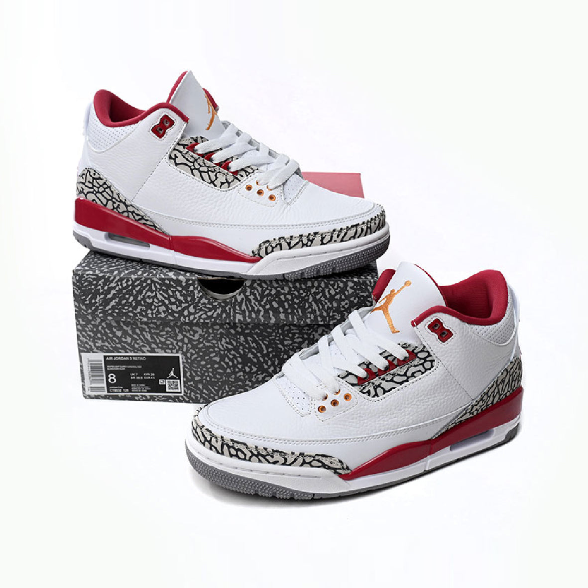 Air Jordan 3 Retro Cardinal Red