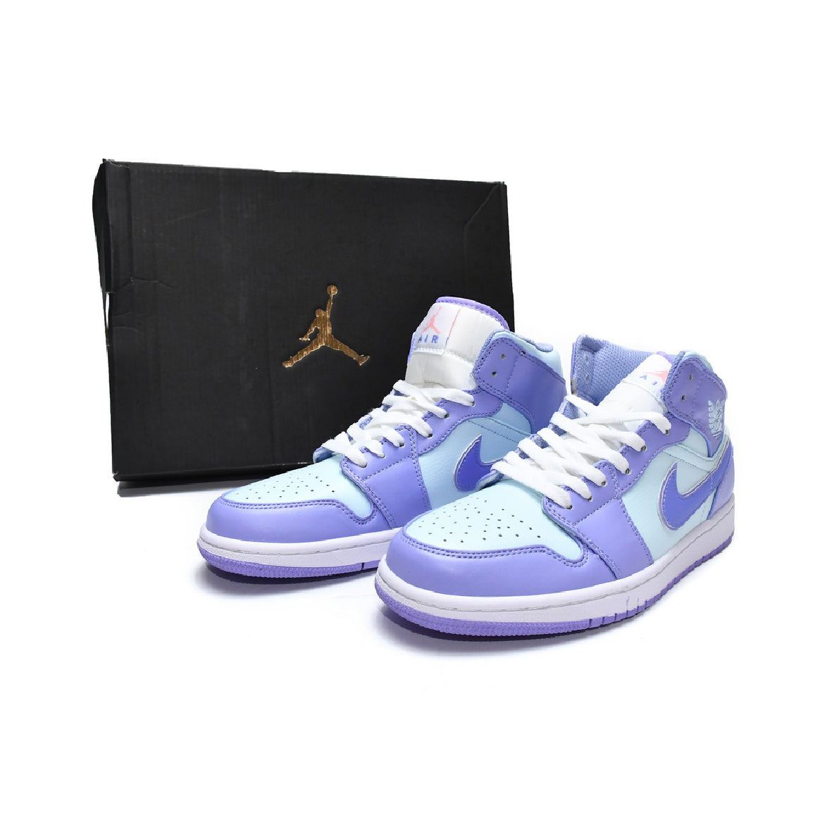Air Jordan 1 Mid Purple Pulse