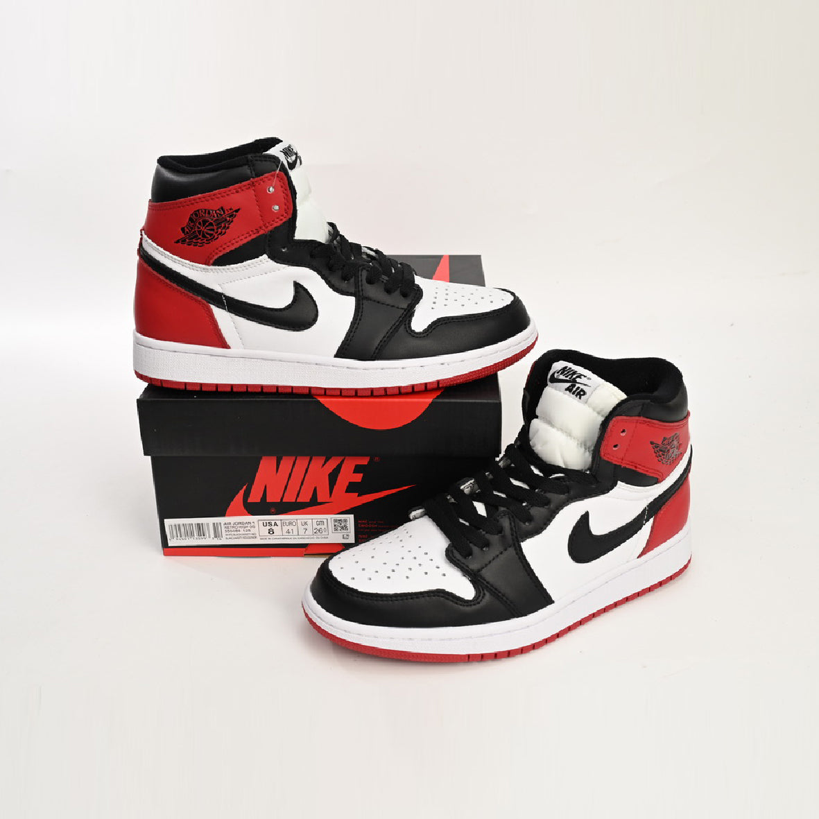 Air Jordan 1 Satin Black Toe