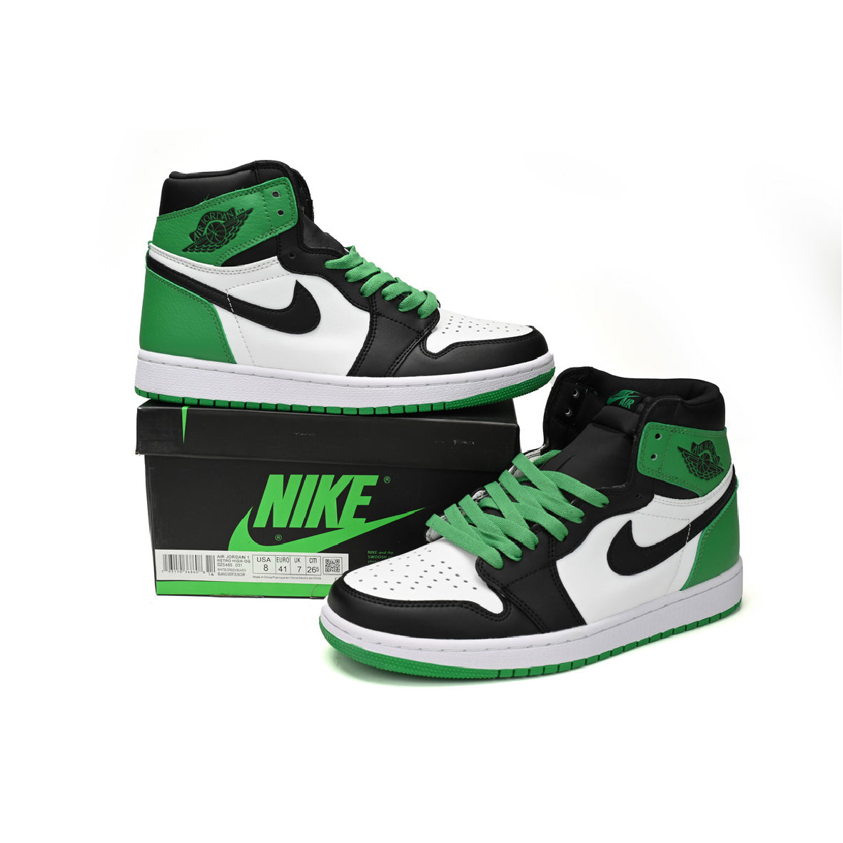 Air Jordan 1 High Lucky Green
