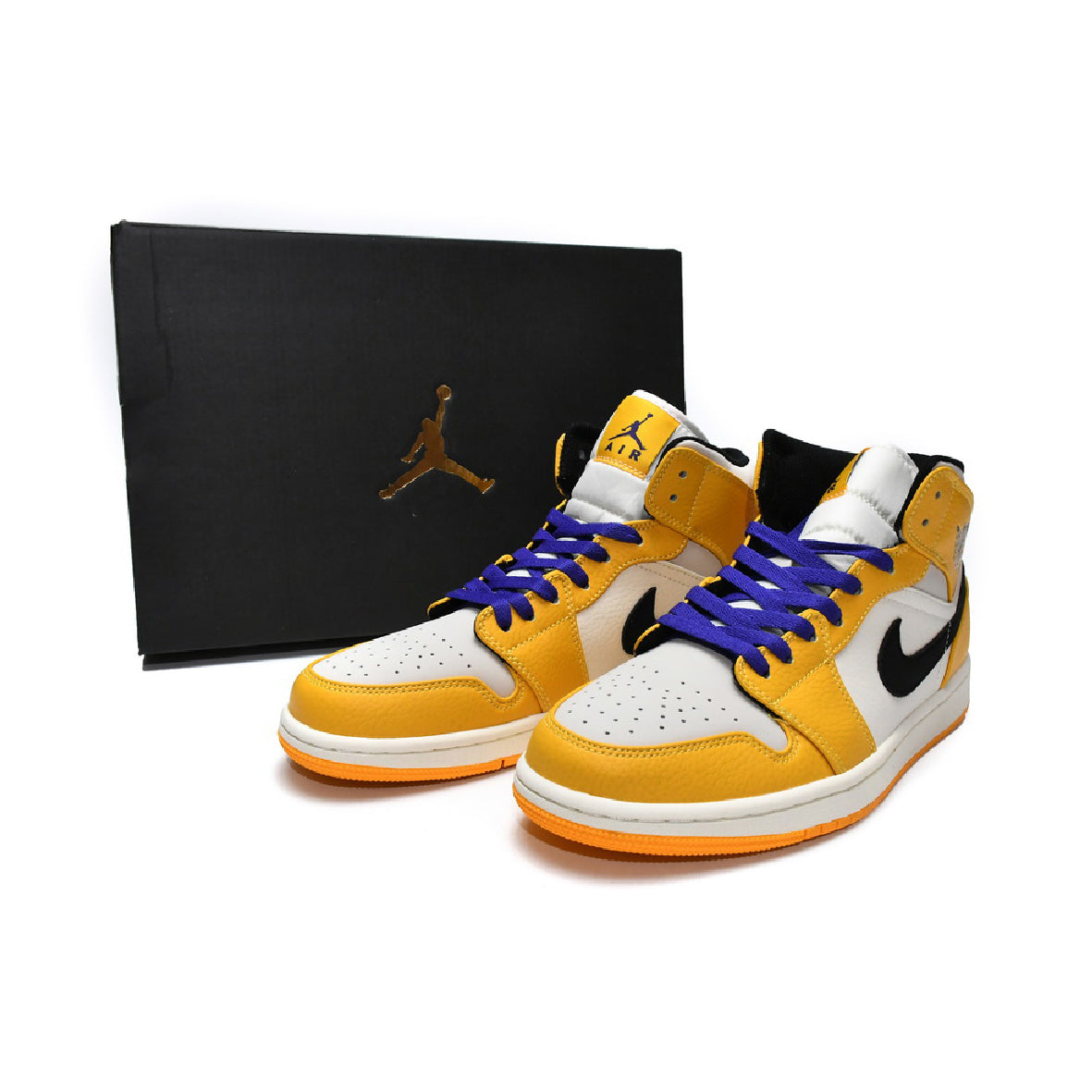 Air Jordan 1 Mid SE Lakers