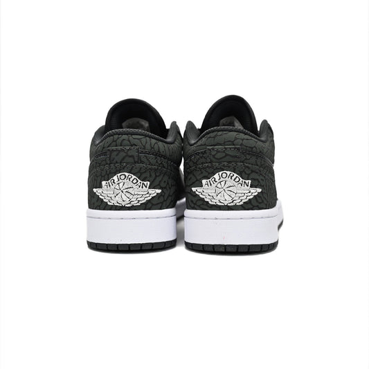 Air Jordan 1 Low Black Elephant