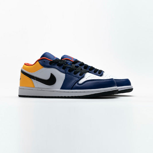 Air Jordan 1 Low Blue Yellow Orange