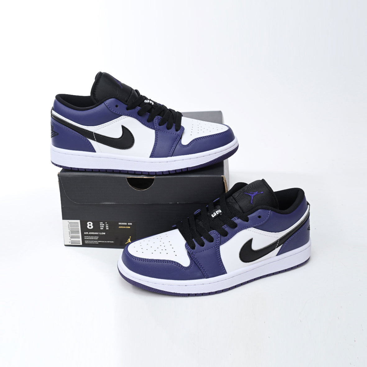 Air Jordan 1 Low Court Purple