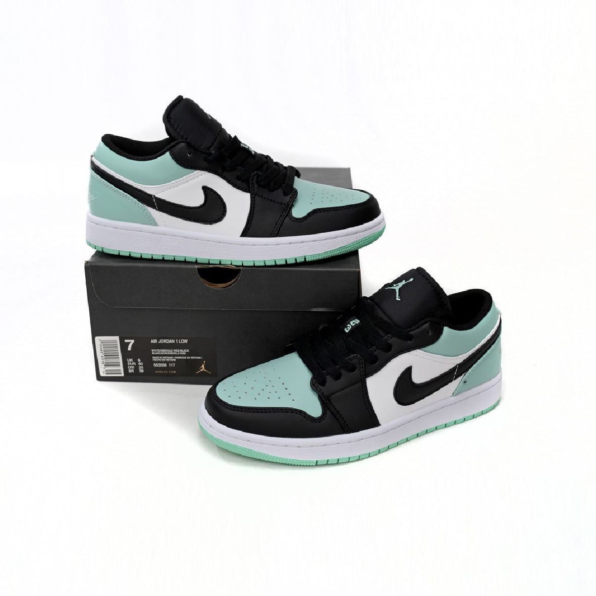 Air Jordan 1 Low Mint Green