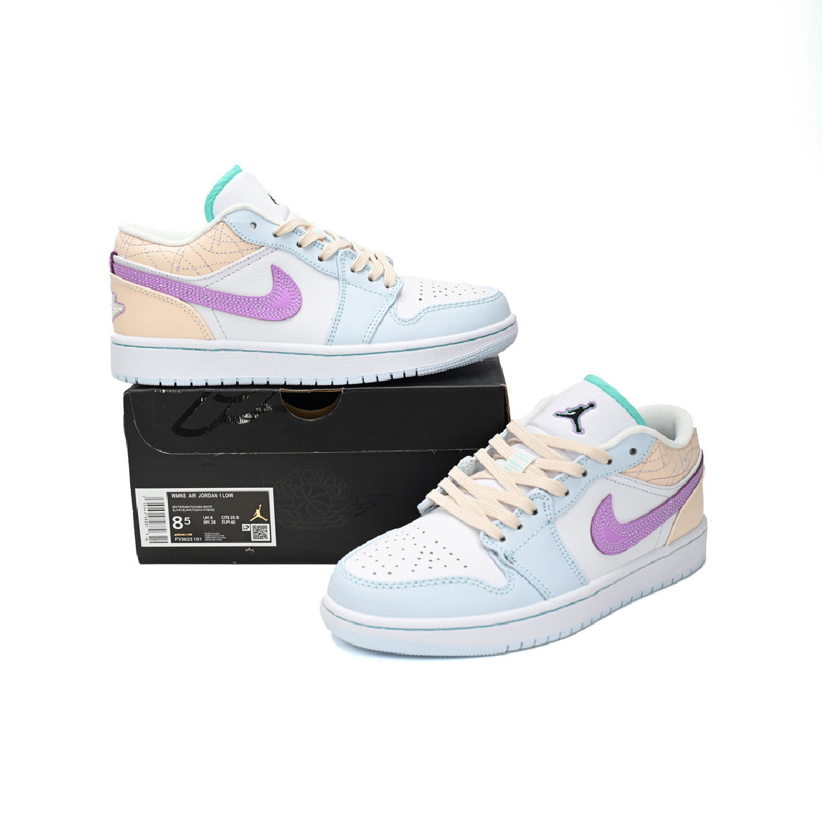 Air Jordan 1 Low Sashiko Multi-Color