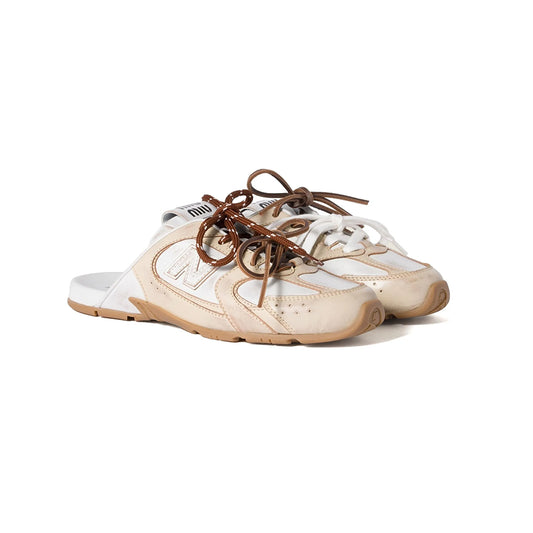 New Balance 530 x Miu Miu Mules Neutral
