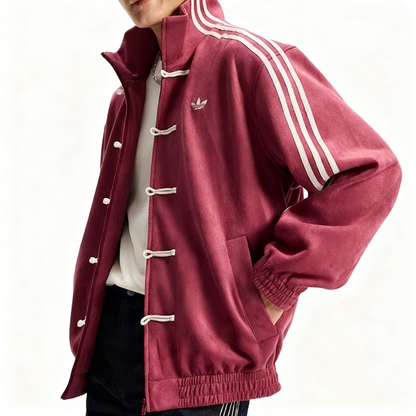 Adidas CTT Chinese New Year Track Top 3.1 Unisex Neutral Jacket Collegiate Burgundy