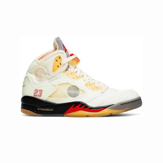 Air Jordan 5 Retro x Off-White Sail