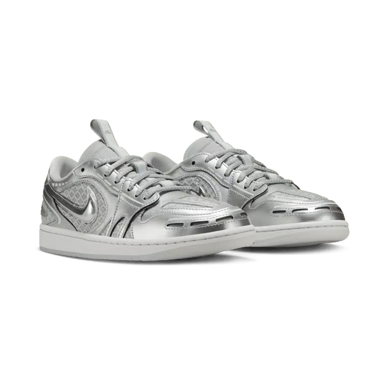 Air Jordan 1 Low Method of Make V3 Metallic Silver
