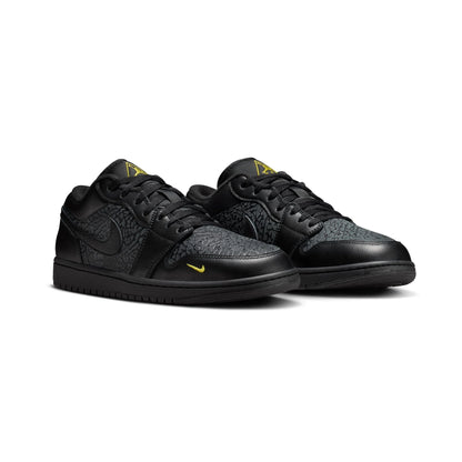 Air Jordan 1 Low Black Elephant Print