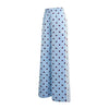 Adidas Women's Satin Polka Dots Wide Leg Pant Clear Sky