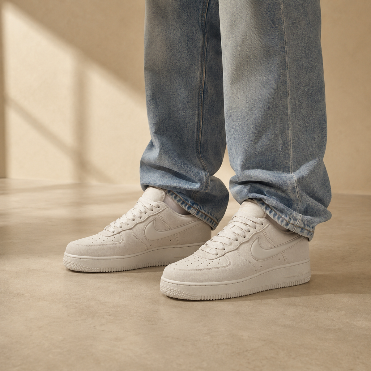 Nike Air Force 1 Low '07 Light Bone White