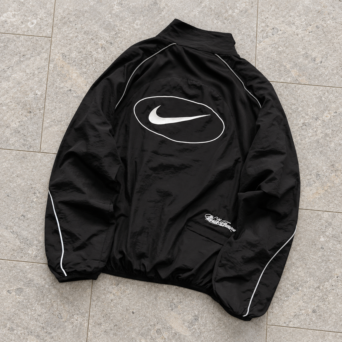 Supreme x Nike SS25 Track Jacket Black