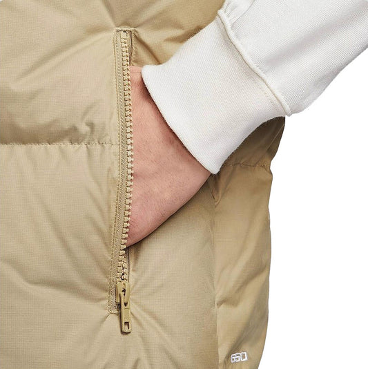 Nike Therma Fit Club Puffer Vest Brown