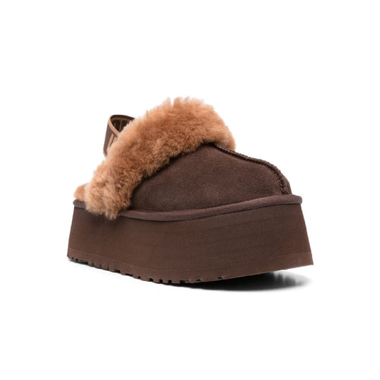 UGG Funkette Slipper Platform Brown
