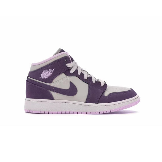 Air Jordan 1 Mid GS Pro Purple