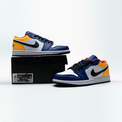 Air Jordan 1 Low Blue Yellow Orange