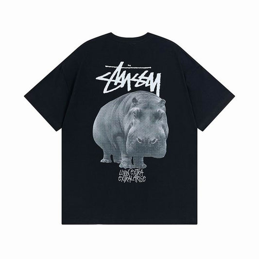 Stüssy Shirt Hippo Black