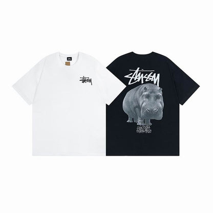 Stüssy Shirt Hippo Black