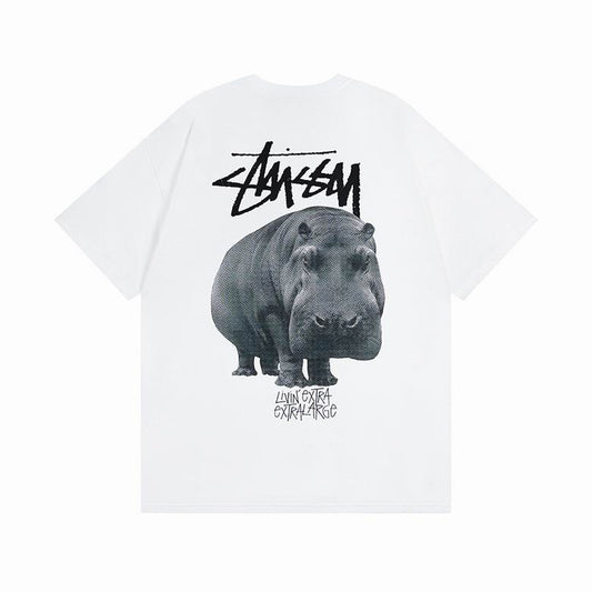 Stüssy Shirt Hippo White
