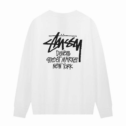 Stüssy Basic Sweater White