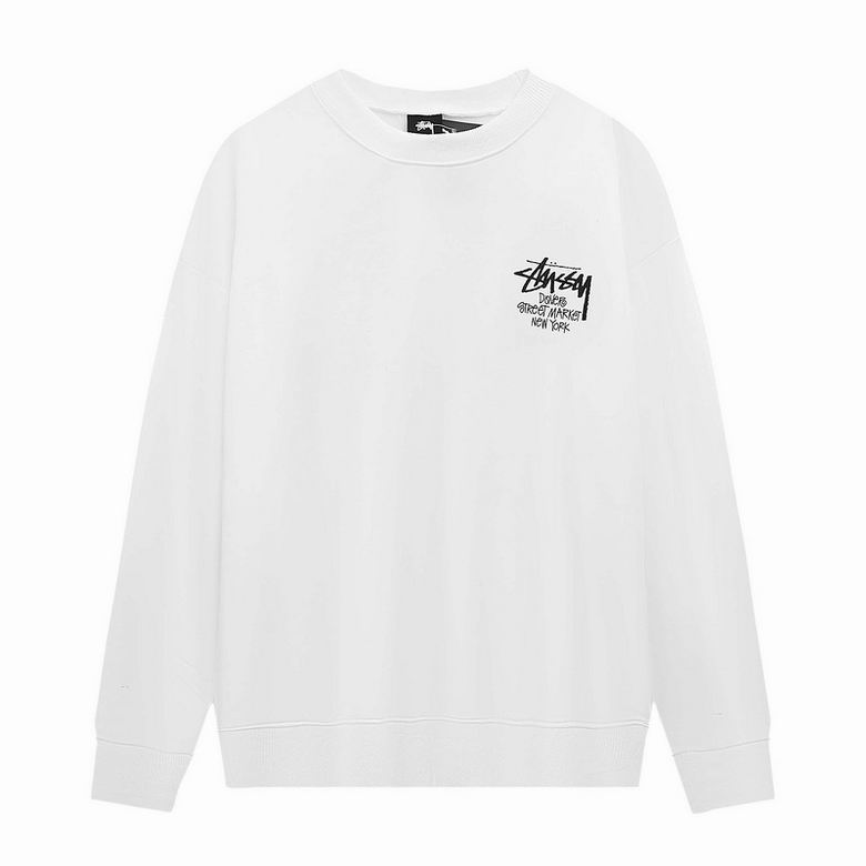 Stüssy Basic Sweater White