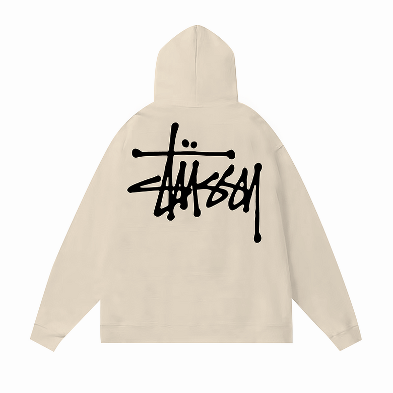Stüssy Basic Hoodie Beige
