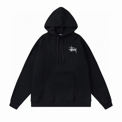 Stüssy Basic Hoodie Black