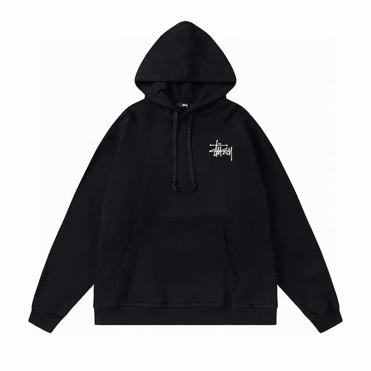 Stüssy Basic Hoodie Black