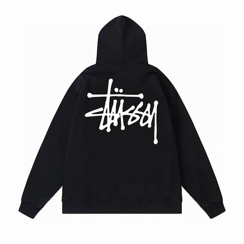 Stüssy Basic Hoodie Black